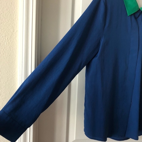 Collective Concepts Colored Collar Button Down - Picture 2 of 5